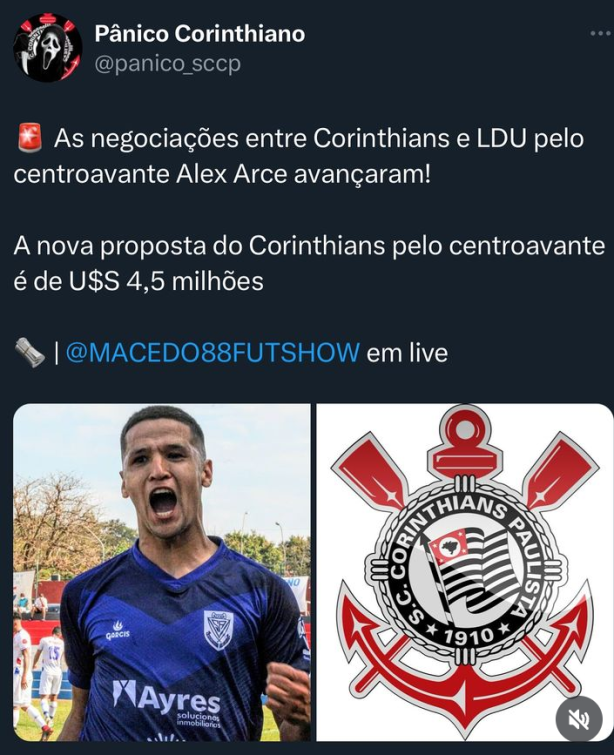 Novidades sobre o Arce...