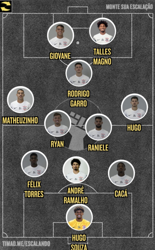 Escala��o ideal para pegar o Bragantino