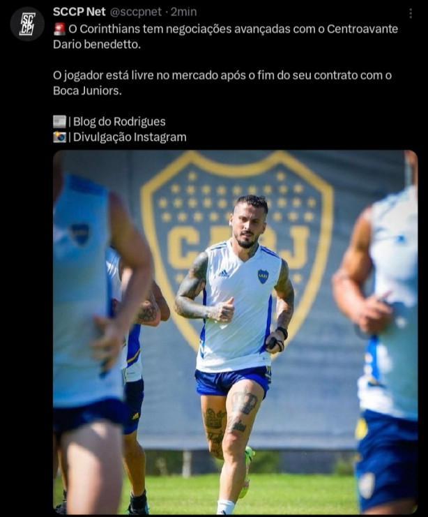 Benedetto no Tim&atilde;o!