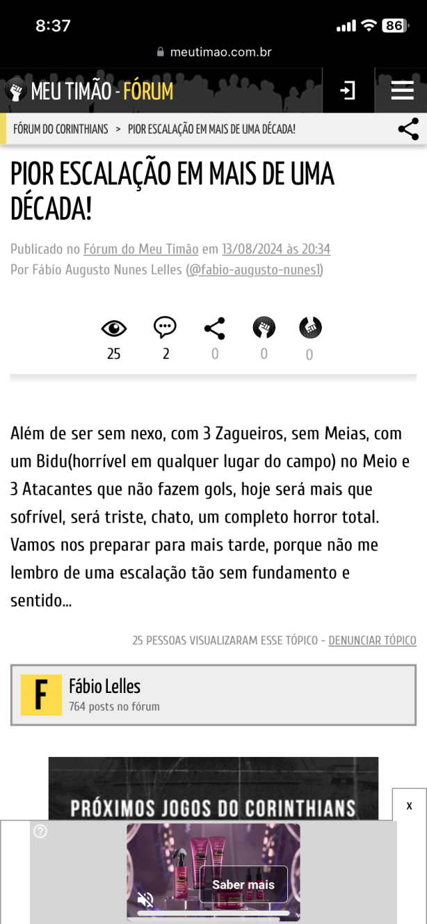 E esse aqui? Kkkk