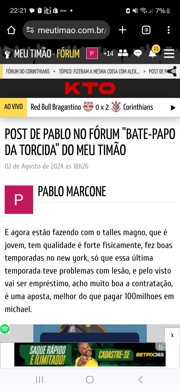 Eu sabia!