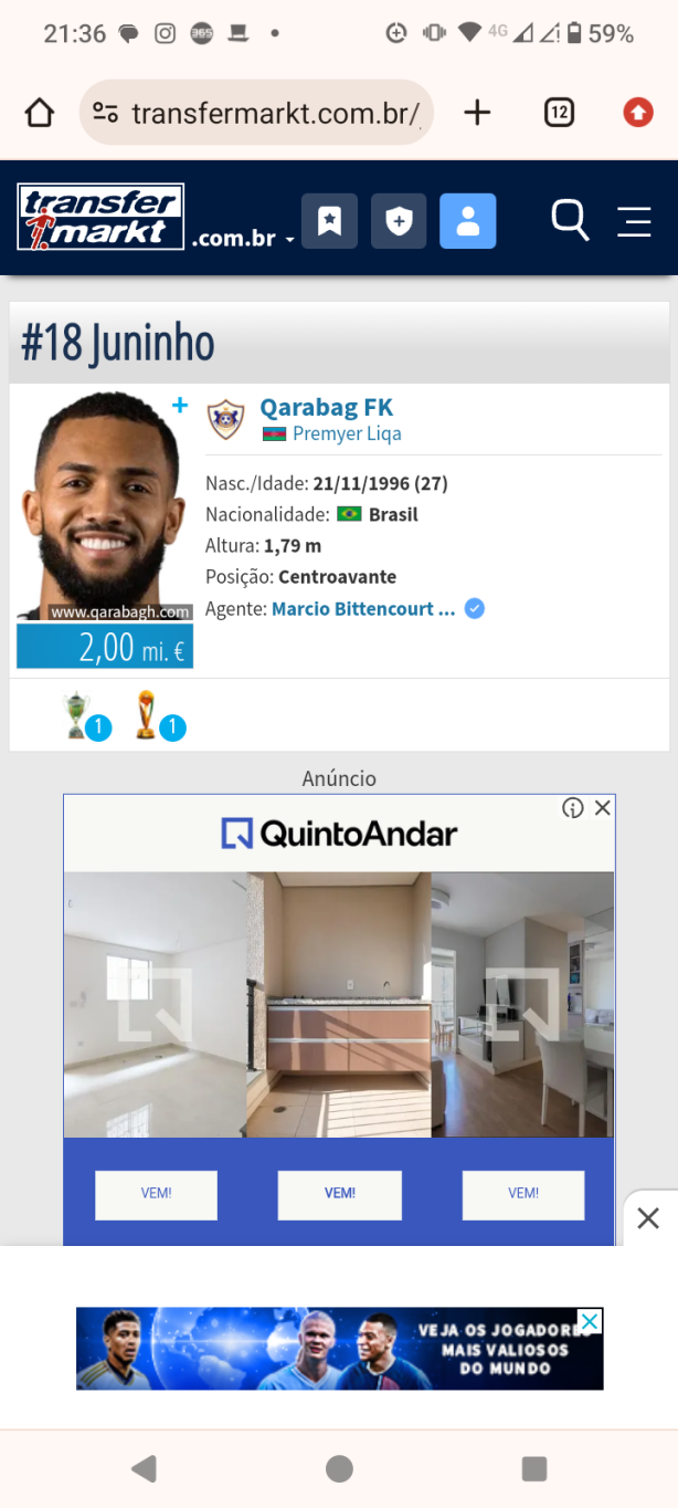 Bom centroavante Tim&atilde;o?