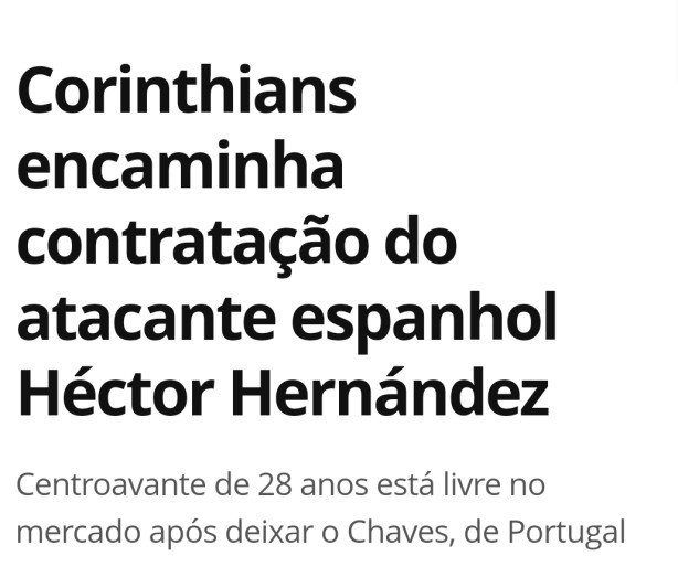 O atacante n�o ser� argentino?