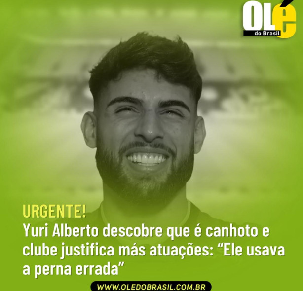 Descoberto o problema do Yuri Alberto...