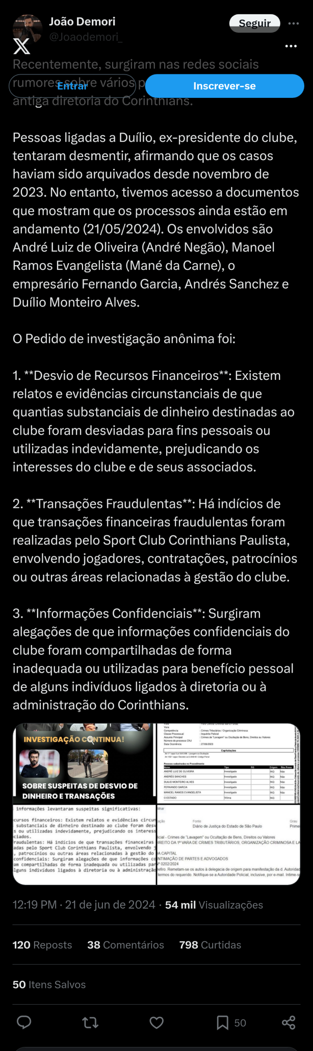 Isto sim merece Impeachment