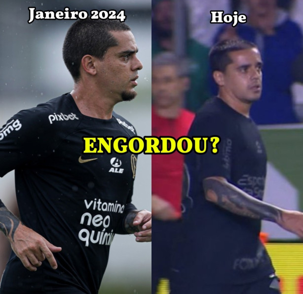 Fagner engordou?