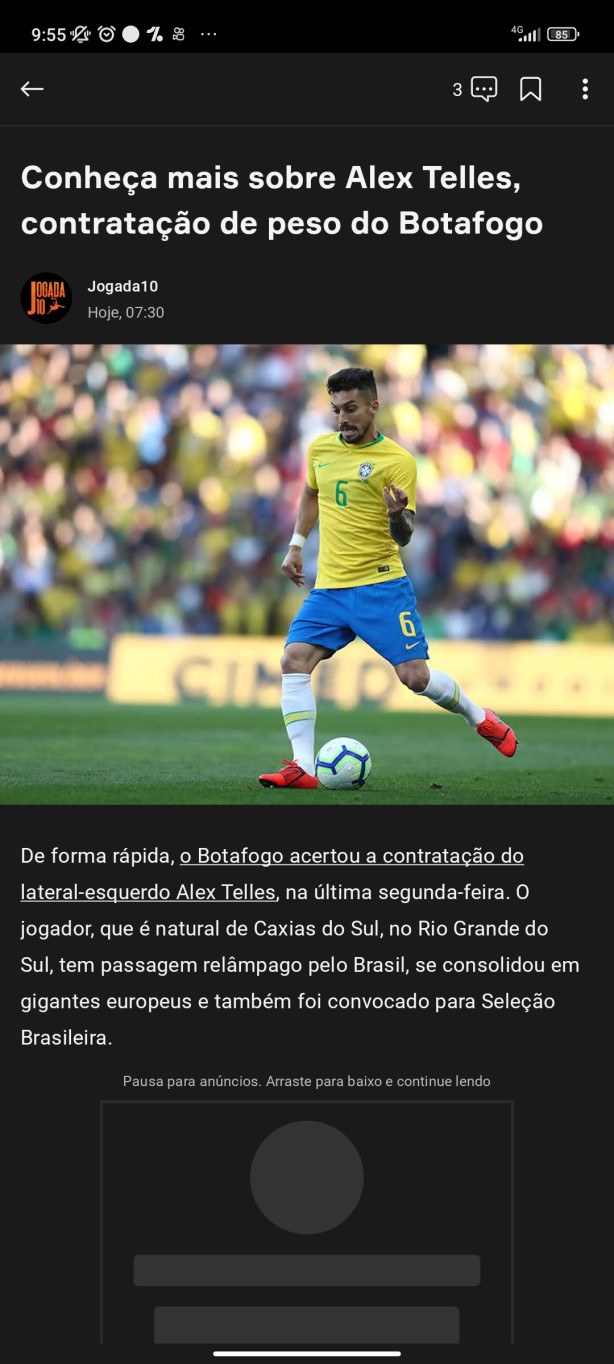 Oportunidade perdida