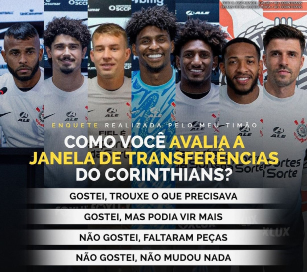 Tivemos uma das melhores janelas da hist�ria no Corinthians