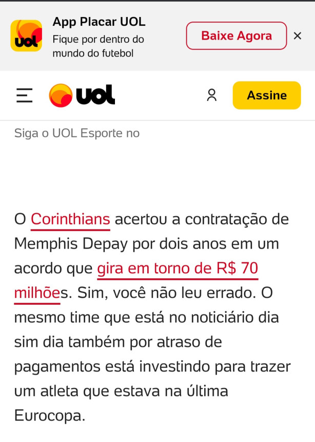 Algu�m tem que parar o UOL