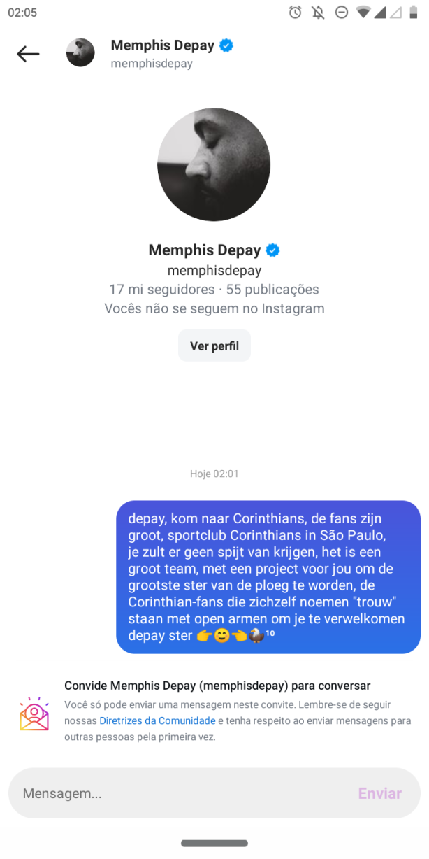 Estou fazendo minha parte, e o restante da fiel?