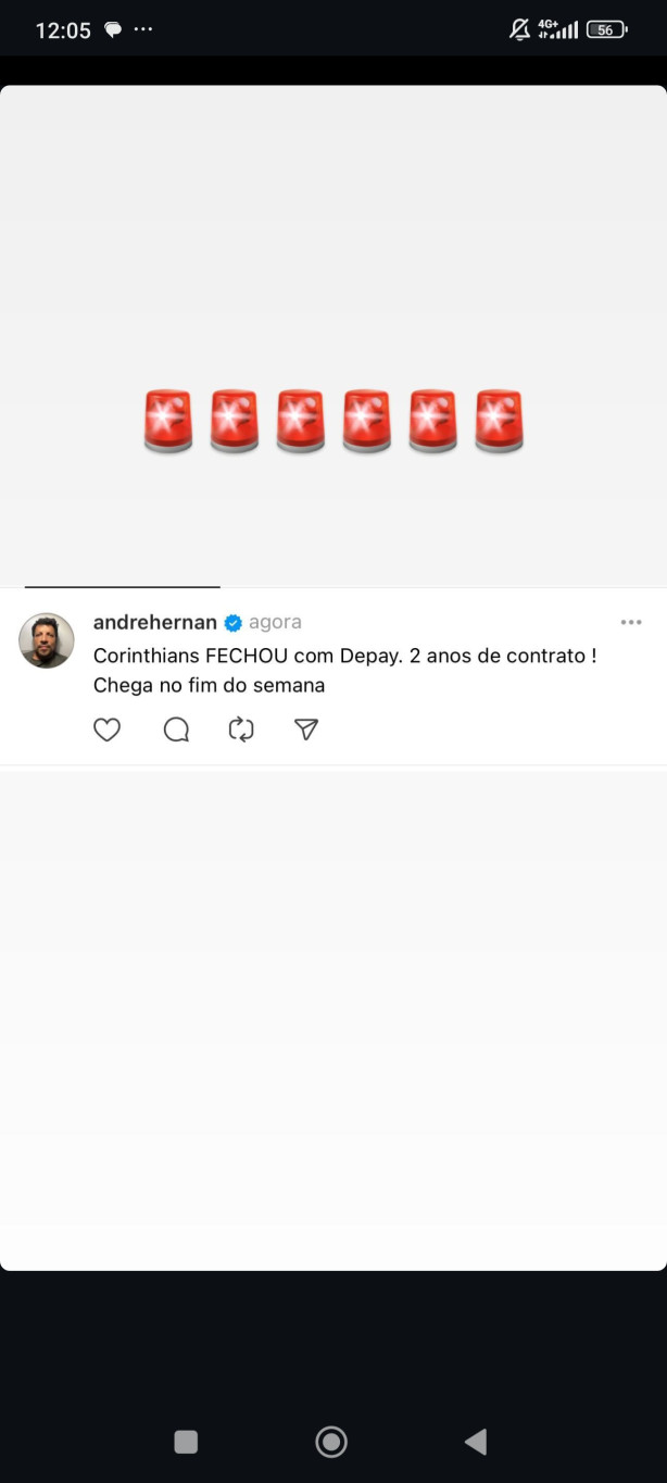 Pode comemorar fiel! Memphis depay � do corinthians