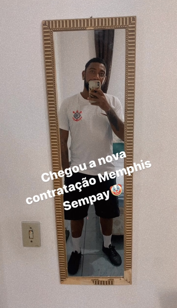 O homem chegou