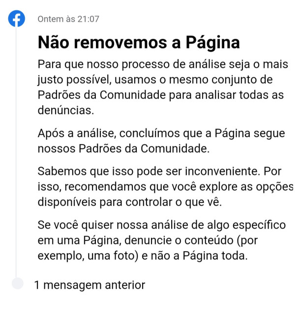 Perfis fake de arrecada��o