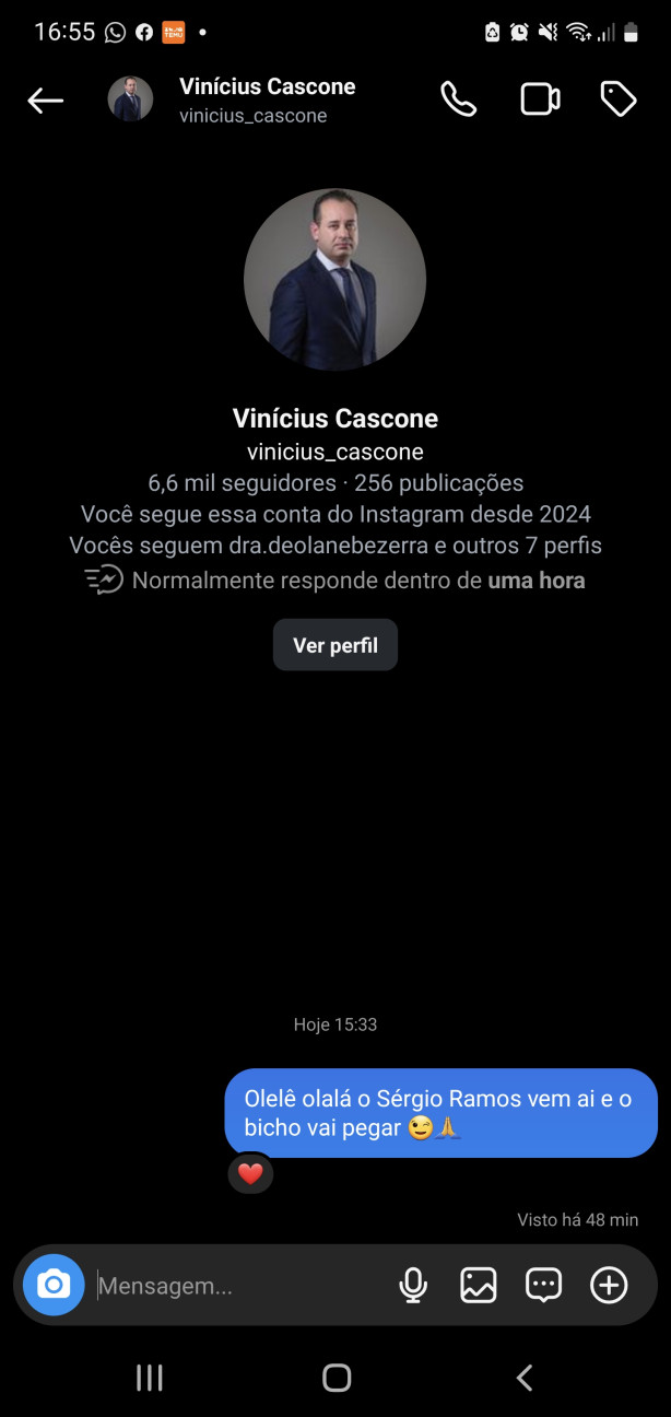 Ele t� em todas!