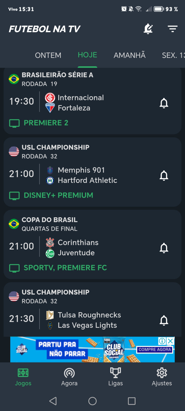 Memphis joga hoje!