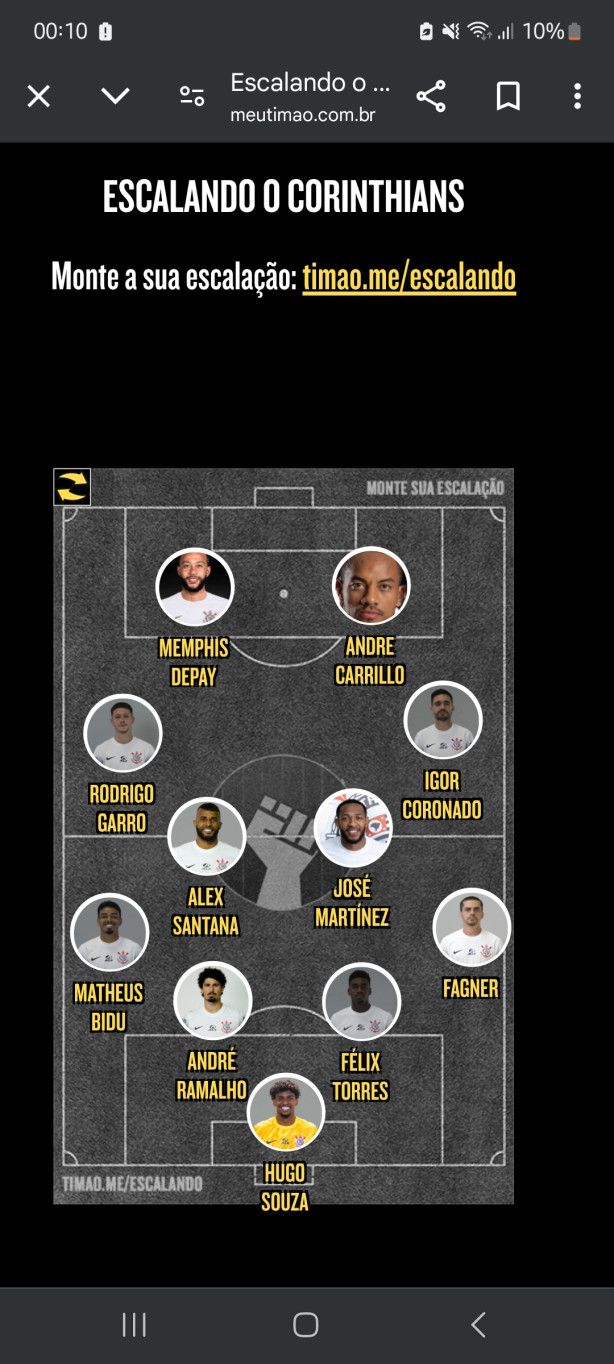 Meu time ideal