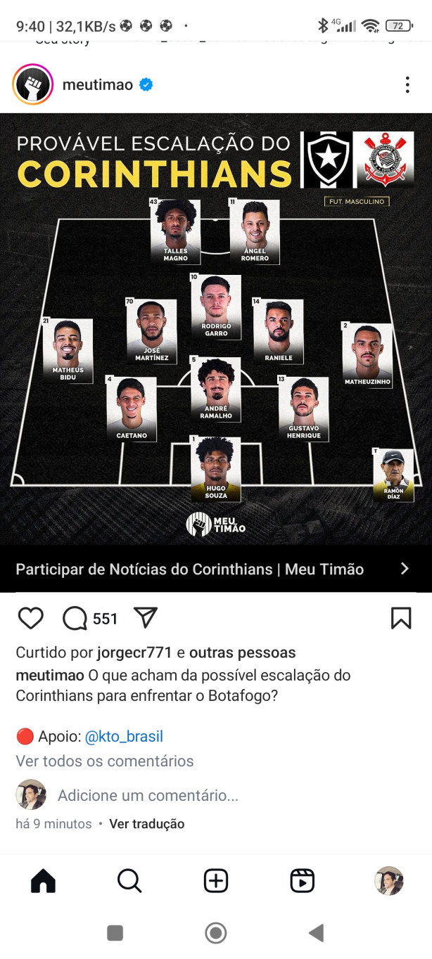 Meu Deus! Preparem os cora��es!