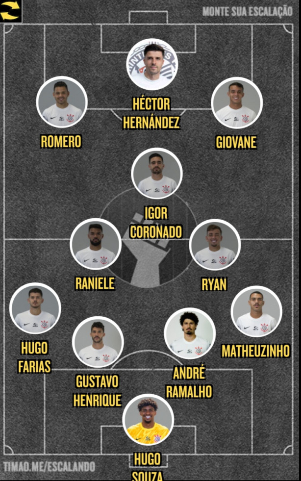 Esse aqui � o time para enfrentar o Fortaleza!