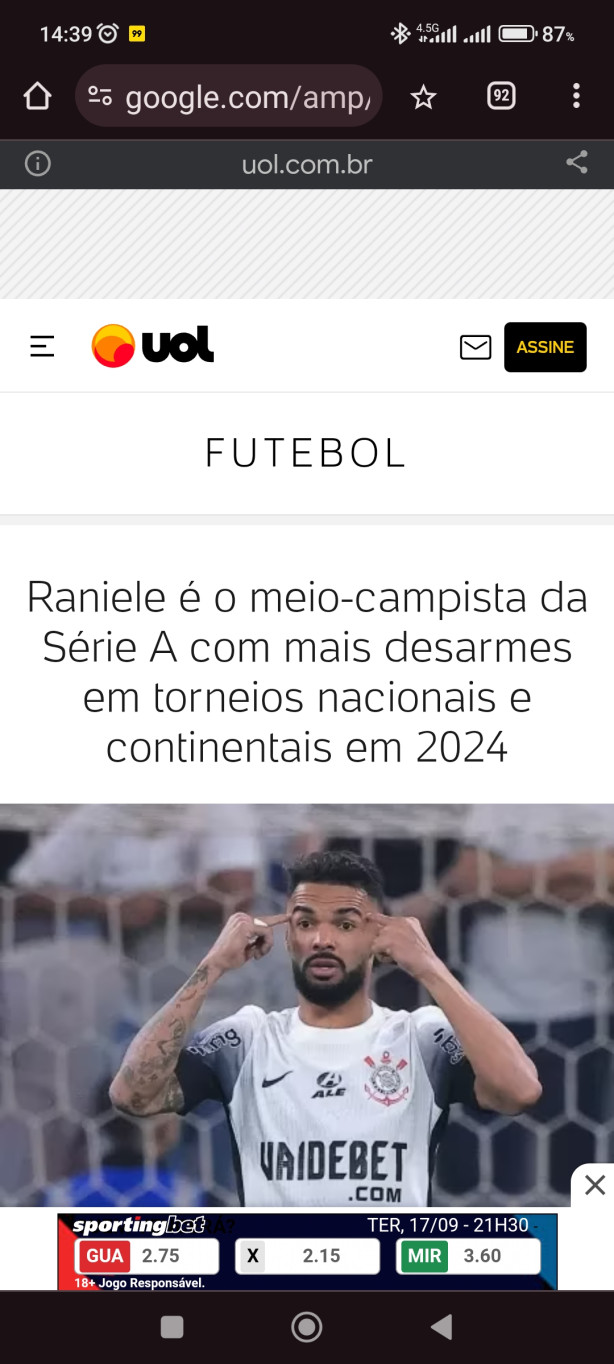 Raniele em maio..