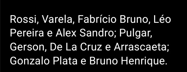 copa do Brasil contra o flamengo