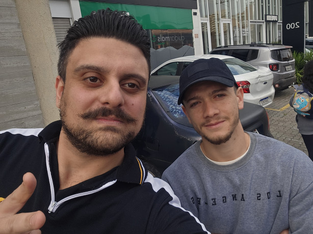 Eu e o nosso craque!