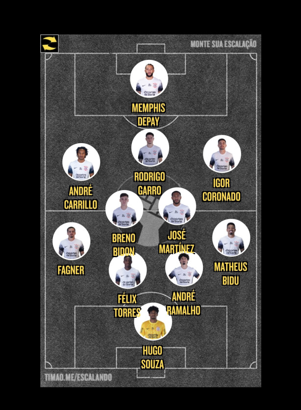 Time para enfrentar o goianiense