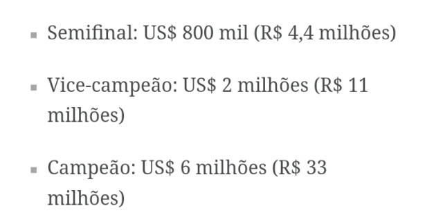 Corinthians pode ganhar uma bolada de dinheiro