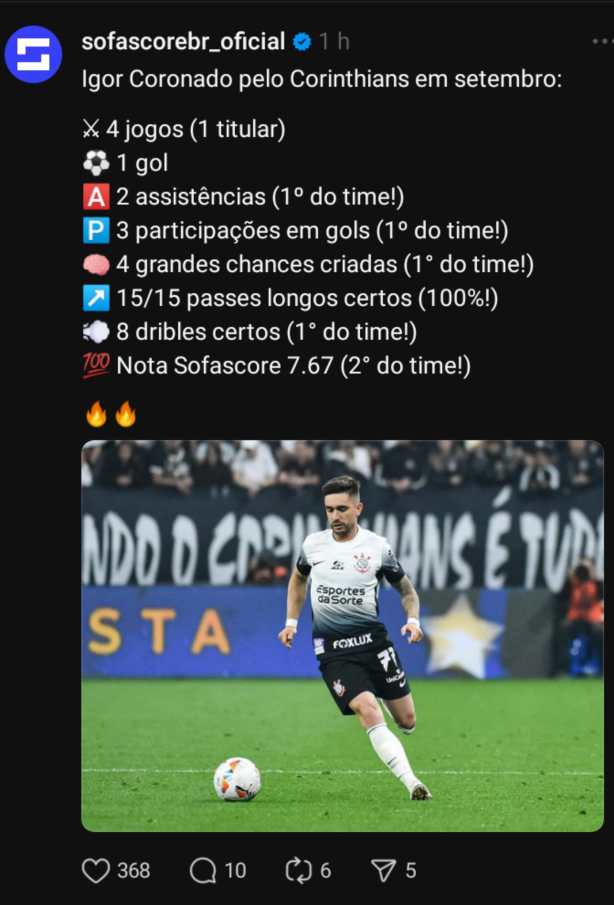Chegou a hora dele brilhar