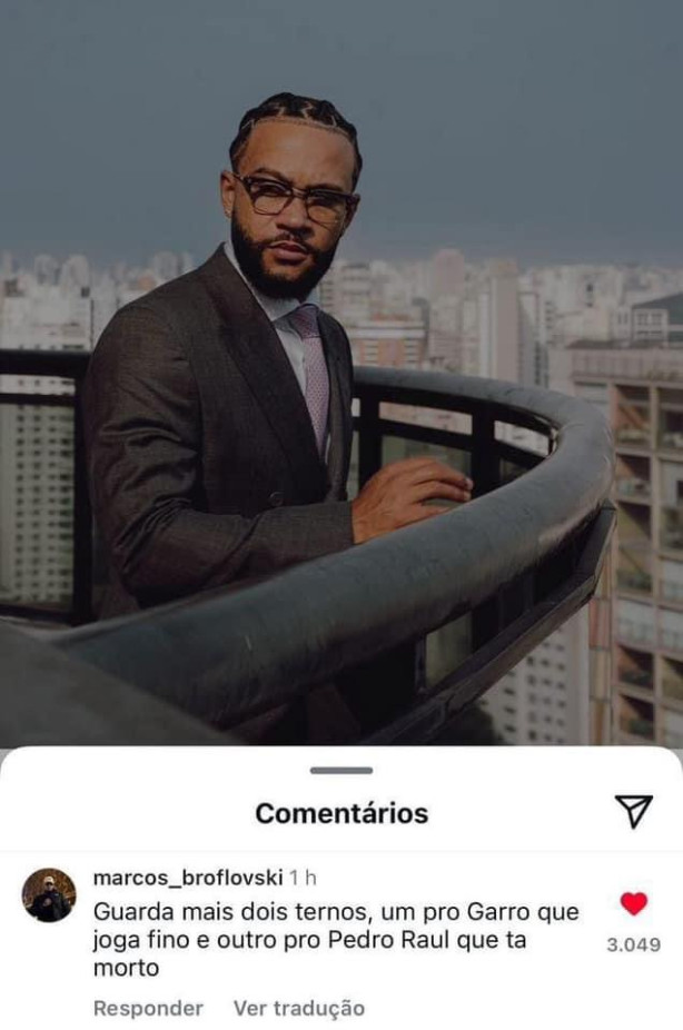 Joga de terno
