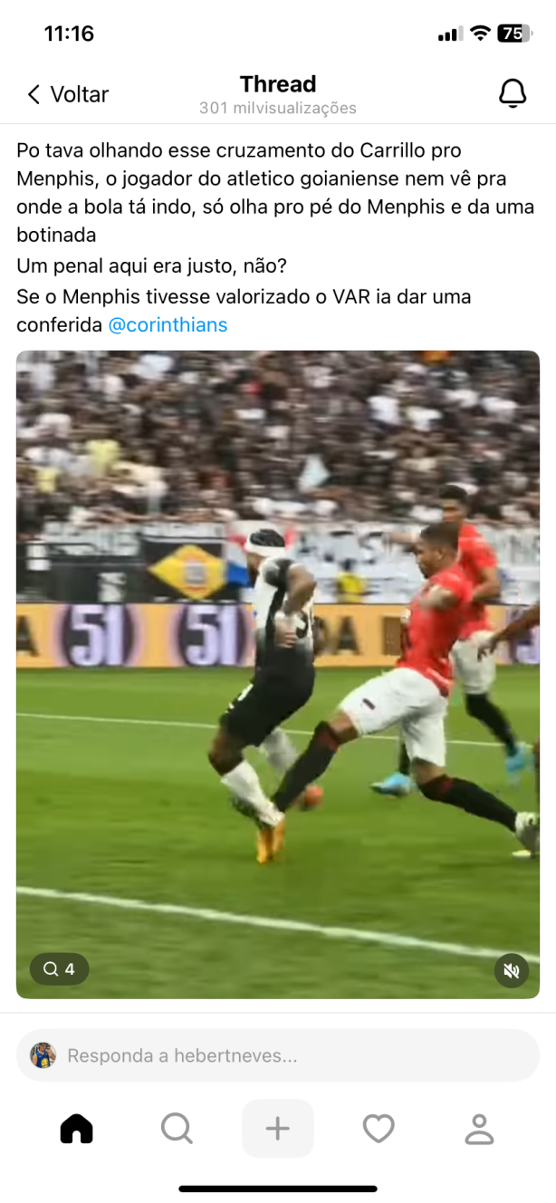 O p�nalti no memphis