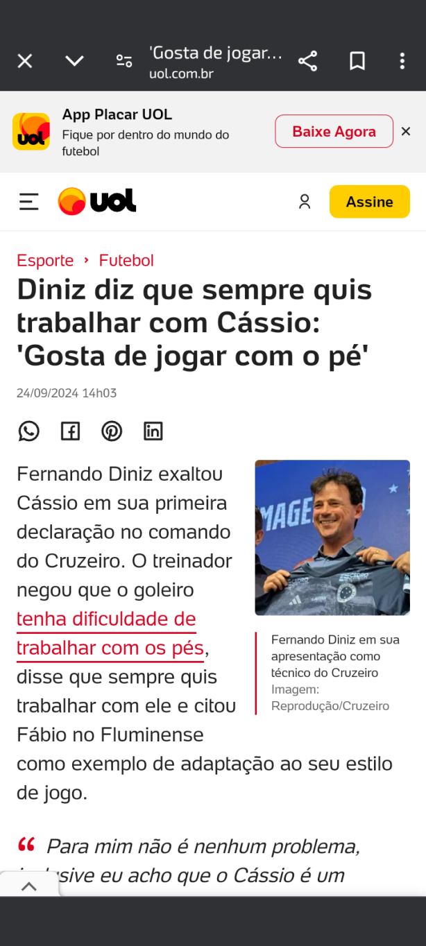S�rio isso?