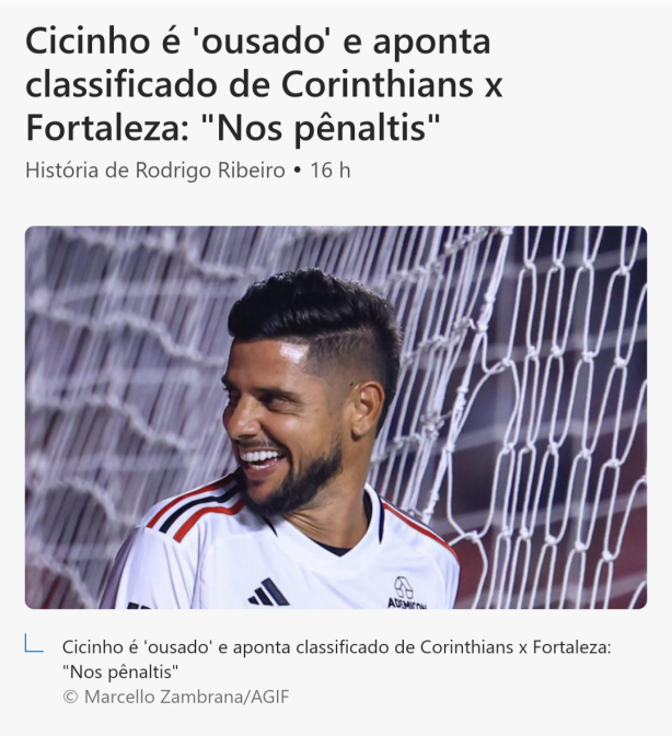 Cicinho cravou!😜