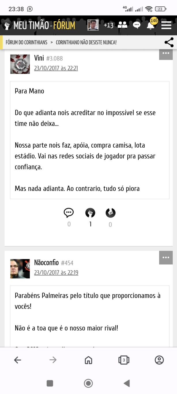 E fomos campe�es