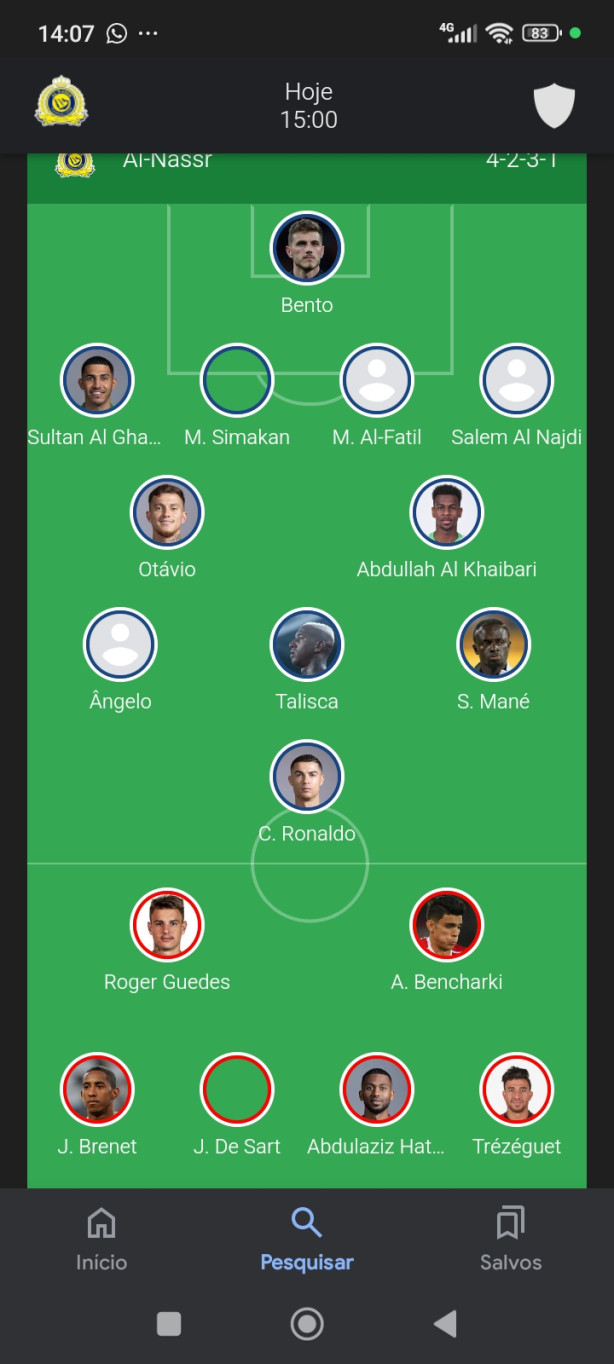 Ex craque do Tim&atilde;o enfrentara Cristiano Ronaldo