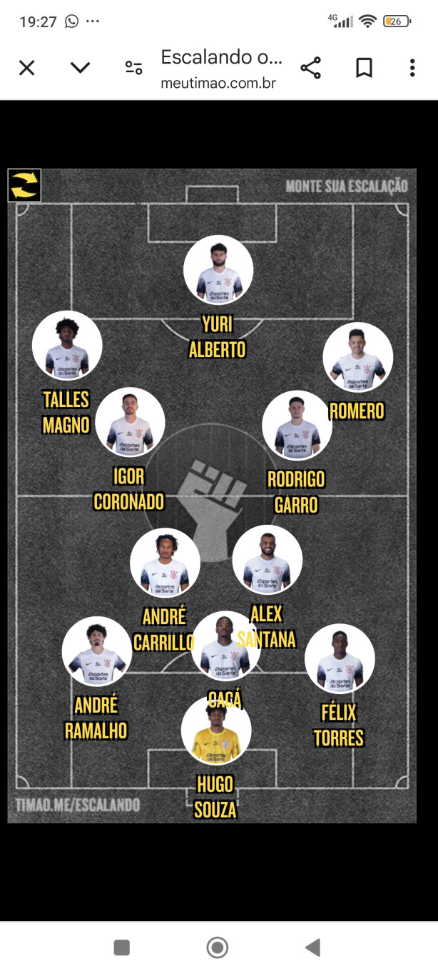 Eis meu time