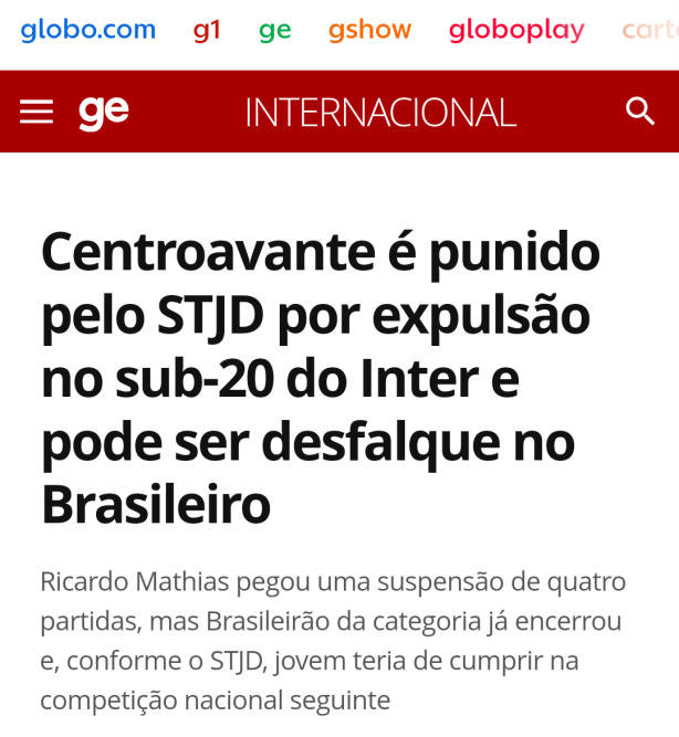 gol de empate do inter