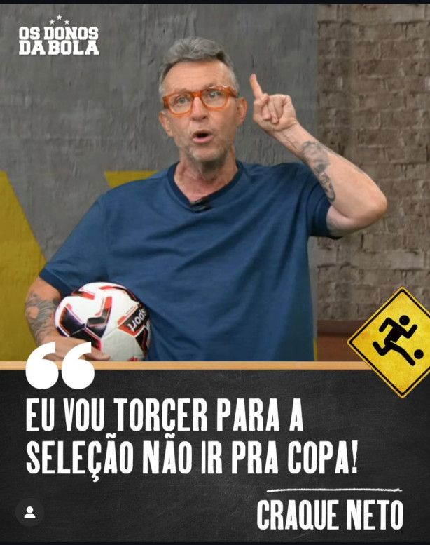 Quem mais aqui t� com o Neto nessa?