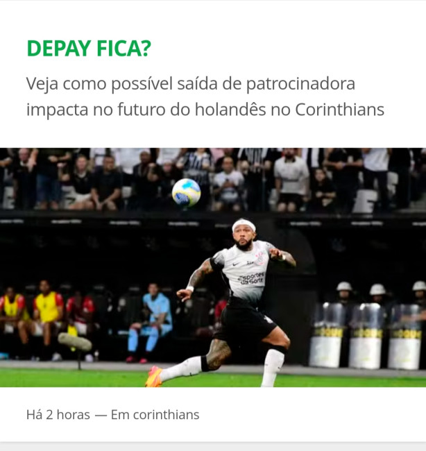 Depay fica?
