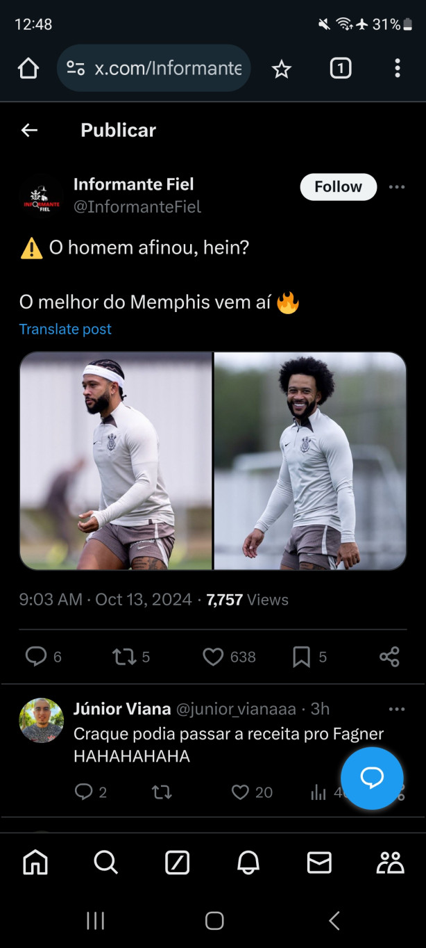 Essa data Fifa foi bom pra isso .