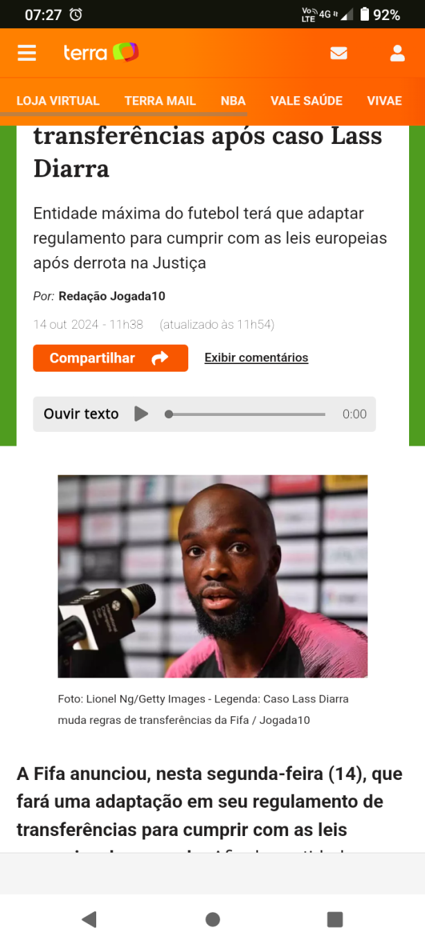 Ainda sobre as datas .