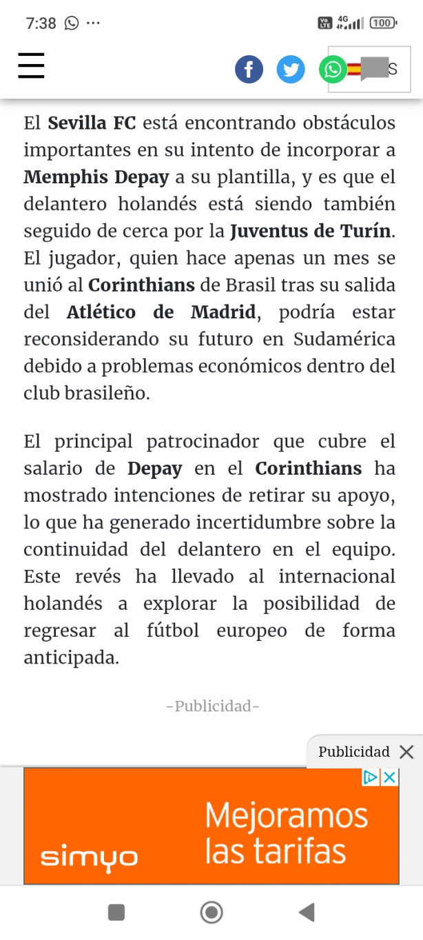 Depay fica ou n�o?
