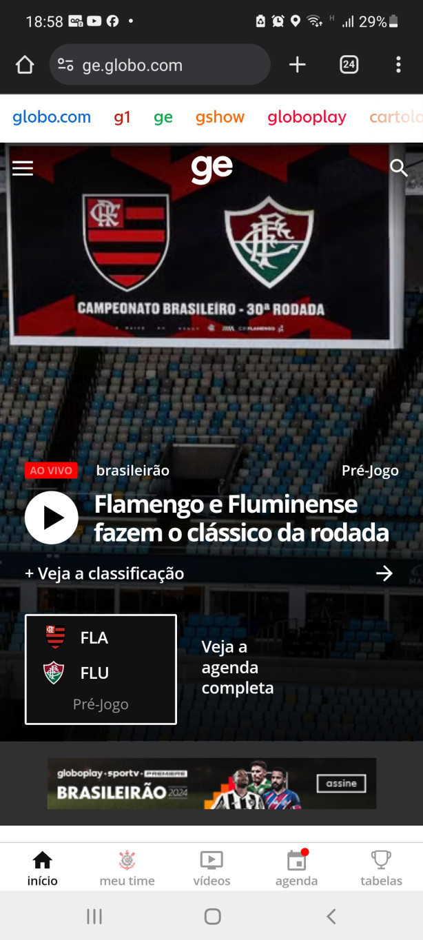 Globo j&aacute; nem disfar�a mais