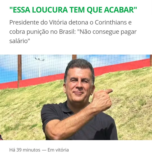 Corinthians vai precisar conversar com os jornais da Rede Record