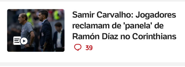 Sempre que � eliminado de alguma coisa � isso�