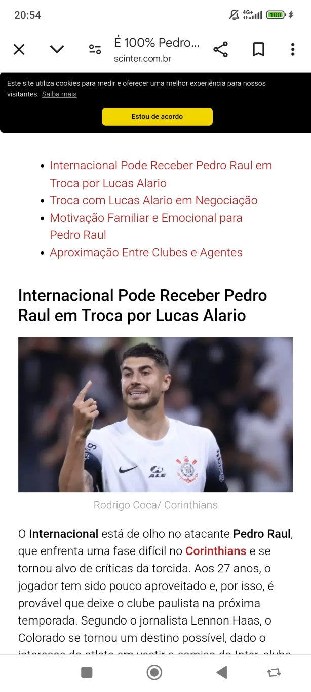 Troca de jogadores
