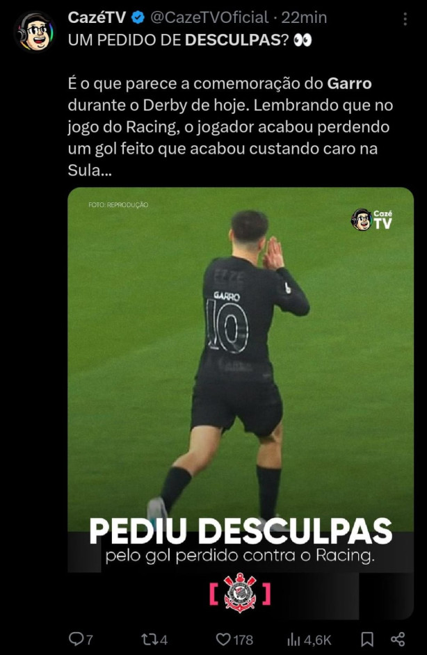 Desculpas mais que aceita meu 10