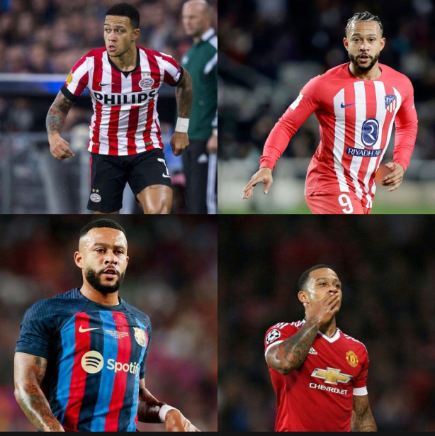 Memphis Depay est� sendo Abra�ado