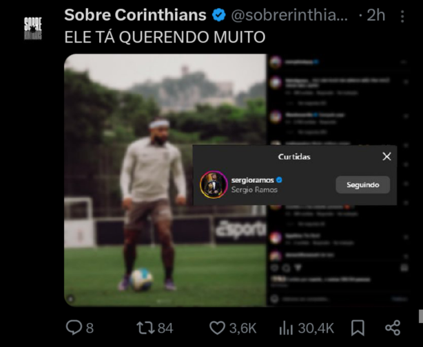 Faz tempo que ele quer vir