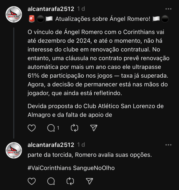 Atualiza��o da renova��o de romero
