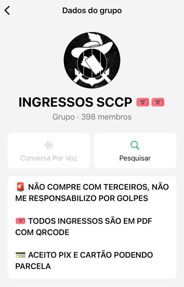 Eu ot�rio pagando Fiel Torcedor sem conseguir comprar e os bandidos no com�rcio paralelo